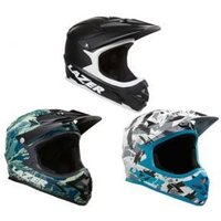 Lazer Phoenix+ Full Face Mtb Helmet Small - Cobalt/Orange