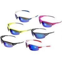 Bz Optics Pho Bi-focal Blue Mirror Sports Sunglasses +2.50 - White/Red