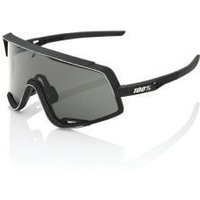 Image of 100% Glendale Sunglasses Soft Tact Black/smoke Lens