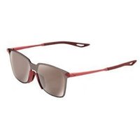 Cyclestore 100% 100% Legere Square Sunglasses Soft Tact Crimson/hiper Silver Mirror Lens Soft Tact Crimson/hiper Silver Mirror Lens | Save up to 12% with Loyalty Scheme & FREE 48hr tracked postage over £20.