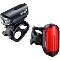 Cyclestore Infini Olley Lightset Micro Usb Front And Rear Lights Black | Save up to 12% with Loyalty Scheme & FREE 48hr tracked postage over £20.
