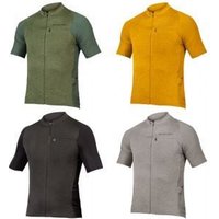 Image of Endura Gv500 Reiver Short Sleeve Jersey Small - Black