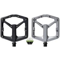 Cyclestore CRANKBROTHERS Crankbrothers Stamp 3 Large Flat Pedals Large - Grey | Save up to 12% with Loyalty Scheme & FREE 48hr tracked postage over £20.