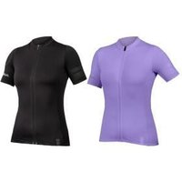 Image of Endura Pro Sl Womens Short Sleeve Jersey Medium - Black