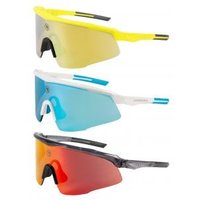 Image of Endura Shumba 2 Sunglasses 3 Lens Pack Hi-Vis Yellow