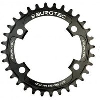 Image of Burgtec 96/64mm Pcd Thick Thin Chainring 32t - Burgtec Black