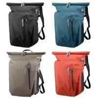 Image of Ortlieb Vario Ql2.1 Pvc Free Backpack Pannier 26 Litre 26 Litre - Black