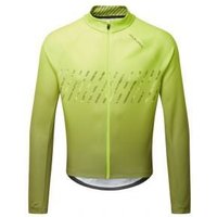 Image of Altura Airstream Mens Long Sleeve Jersey Lime Medium - Lime