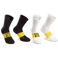 Image of Assos Spring Fall Socks O Blackseries Size 35-38