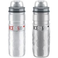 Image of Elite Ice Fly Thermal 2 Hour Insulated Bottle 500ml 500ml - Clear/White/Red
