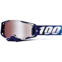 Cyclestore 100% 100% Armega Goggles Novel/hiper Silver Flash Mirror | Save up to 12% with Loyalty Scheme & FREE 48hr tracked postage over £20.