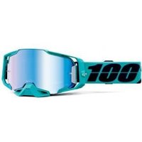Cyclestore 100% 100% Armega Goggles Esterel/mirror Blue Lens | Save up to 12% with Loyalty Scheme & FREE 48hr tracked postage over £20.