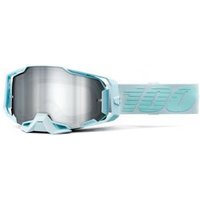 Image of 100% Armega Goggles Fargo/mirror Silver Flash Lens