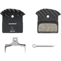 Shimano J05a-rf Disc Pads And Spring Alloy Back With Cooling Fins Resin