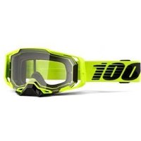 Image of 100% Armega Goggles Nuclear Citrus/clear Lens