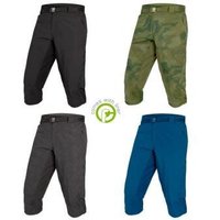 Image of Endura Hummvee 3/4 Shorts With Liner Small - Blueberry