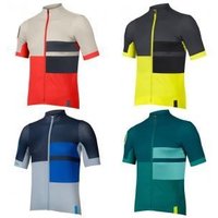 Image of Endura Fs260 Print Short Sleeve Jersey X-Large - Hi-Viz Yellow