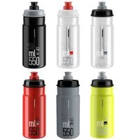 Cyclestore Elite Jet Biodegradable Water Bottle 550ml 550ml - Clear/Red | Save up to 12% with Loyalty Scheme & FREE 48hr tracked postage over £20.
