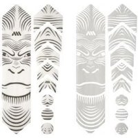 Cyclestore All Mountain Style Honeycomb Frame Guard Basic Frame Protection Kit Ape Ape Grey | Save up to 12% with Loyalty Scheme & FREE 48hr tracked postage over £20.