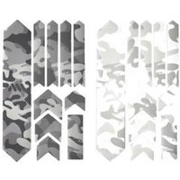 Cyclestore All Mountain Style Honeycomb Frame Guard Extra Frame Protection Kit Camo Camo White | Save up to 12% with Loyalty Scheme & FREE 48hr tracked postage over £20.