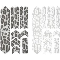 Image of All Mountain Style Honeycomb Frame Guard Extra Frame Protection Kit Cheetah Cheetah Grey