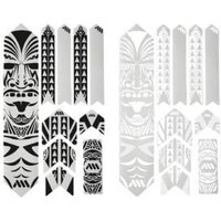 Image of All Mountain Style Honeycomb Frame Guard Extra Frame Protection Kit Maori Maori White