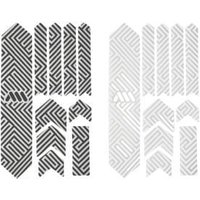 Image of All Mountain Style Honeycomb Frame Guard Extra Frame Protection Kit Maze Maze Grey
