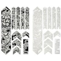 Image of All Mountain Style Honeycomb Frame Guard Extra Frame Protection Kit Tornado Tornado White