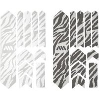 Cyclestore All Mountain Style Honeycomb Frame Guard Extra Frame Protection Kit Zebra Zebra Grey | Save up to 12% with Loyalty Scheme & FREE 48hr tracked postage over £20.