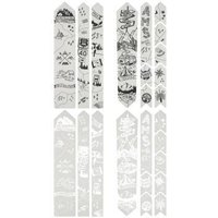 Image of All Mountain Style Frame Guard Gravel & Road Frame Protection Kit Bikepacking Bikepacking White
