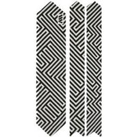Image of All Mountain Style Honeycomb Chain Guard Protection Kit Maze Maze Black