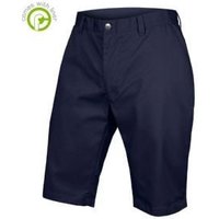 Image of Endura Hummvee Chino Shorts With Liner Small Only Small - Navy