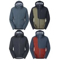 Image of Rab Cinder Kinetic Waterproof Jacket Medium - Beluga Grey