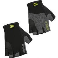 Image of Ale Comfort Summer Mitts Medium - Grey/ Yellow