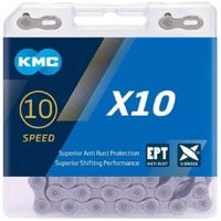 Cyclestore KMC Kmc X10 Et 114l 10 Speed Chain | Save up to 12% with Loyalty Scheme & FREE 48hr tracked postage over £20.