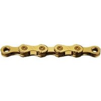 Cyclestore KMC Kmc X12 Ti-n Gold 126l 12 Speed Chain | Save up to 12% with Loyalty Scheme & FREE 48hr tracked postage over £20.