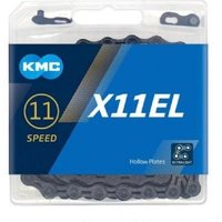 Cyclestore KMC Kmc X11el Black 118l 11 Speed Chain | Save up to 12% with Loyalty Scheme & FREE 48hr tracked postage over £20.