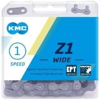 Cyclestore KMC Z1 Wide EPT 128L Single Speed Chain | Save up to 12% with Loyalty Scheme & FREE 48hr tracked postage over £20.