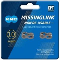 Cyclestore KMC Kmc Ept Missinglink 10 Speed Joining Links | Save up to 12% with Loyalty Scheme & FREE 48hr tracked postage over £20.