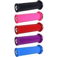 Image of Odi Ruffian Mini Bmx Lock On Grips 110mm 110mm - Red