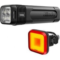 Knog Blinder Pro 600 + Blinder Square Rear Light Set