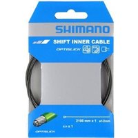 Image of Shimano Road/mtb Optislick Coated Gear Cable Inner 1.2mm X 2100mm