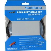 Image of Shimano Rs900 Road Gear Cable Set Polymer Coated Inners