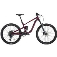 Image of Kona Process 134 DL 27.5 Mountain Bike Large - Gloss Plum/Oxy Fire Decals