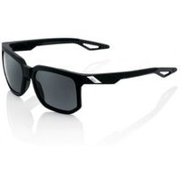 100% Centric Sunglasses Soft Tact Black/grey Peakpolar Lens