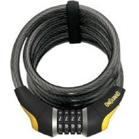 Onguard Doberman 185cm X 12mm Combo Lock