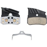 Image of Shimano N04c Disc Pads And Spring Alloy/stainless Back With Cooling Fins
