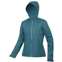 Endura Womens Hummvee Waterproof Hooded Jacket Deep Teal