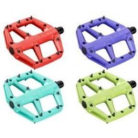 Image of Look Trail Roc Fusion Flat Mtb Pedals Ice Blue