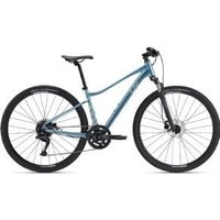 Cyclestore Giant Bikes Giant Liv Rove 2 Dd Womens Sports Hybrid Bike 2024 Small - Gloss Aged Denim | Save up to 12% with Loyalty Scheme & FREE 48hr tracked postage over £20.